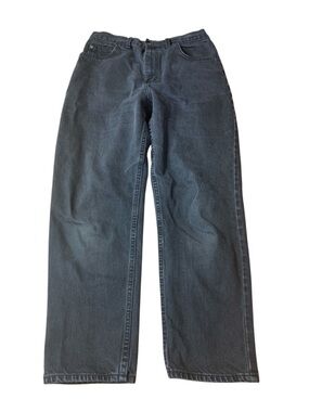 Vintage Penmans High Rise Mom Jeans Black 100% Cotton Petite 12x28